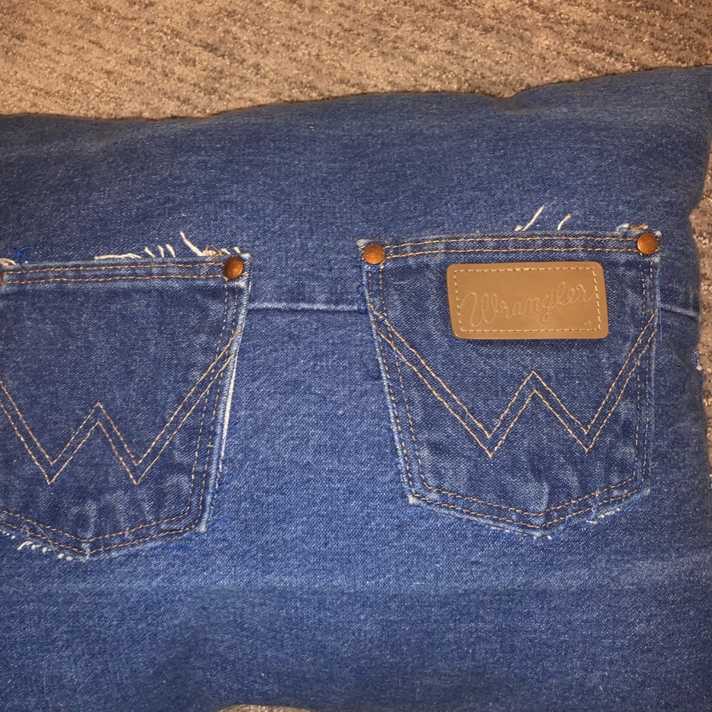 Wrangler western pillow